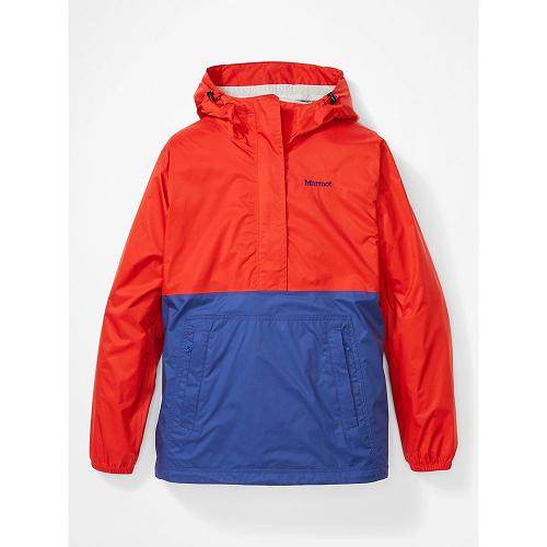 Marmot PreCip Eco Jackets - Womens Rain Jacket Red CA9157468 Canada